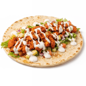Chicken Gyro Baltimore served fresh with white sauce