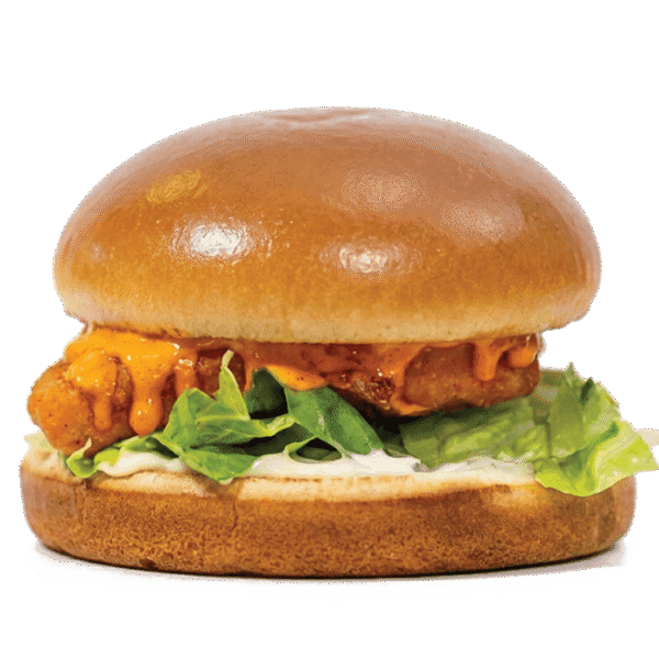 Halal crispy chicken sandwich at Halal Crispy Bites Baltimore