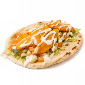 Fried Fish Gyro