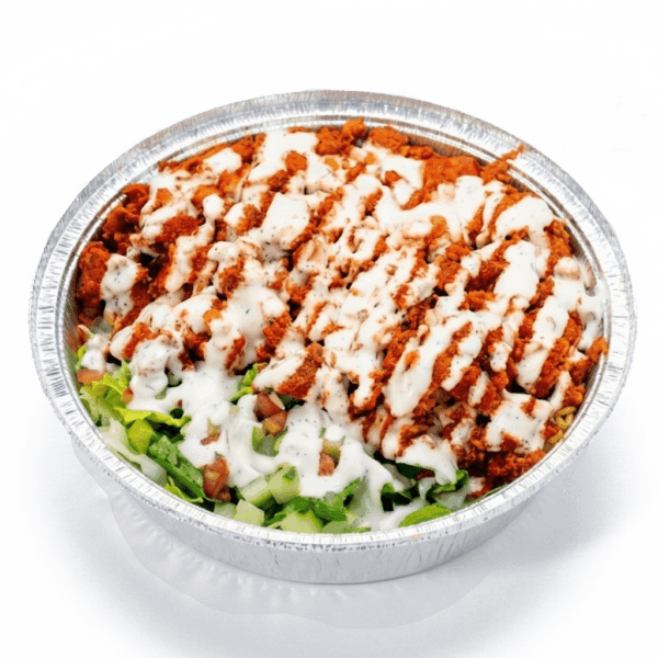 Chicken Over Rice Platter with halal grilled chicken and basmati rice