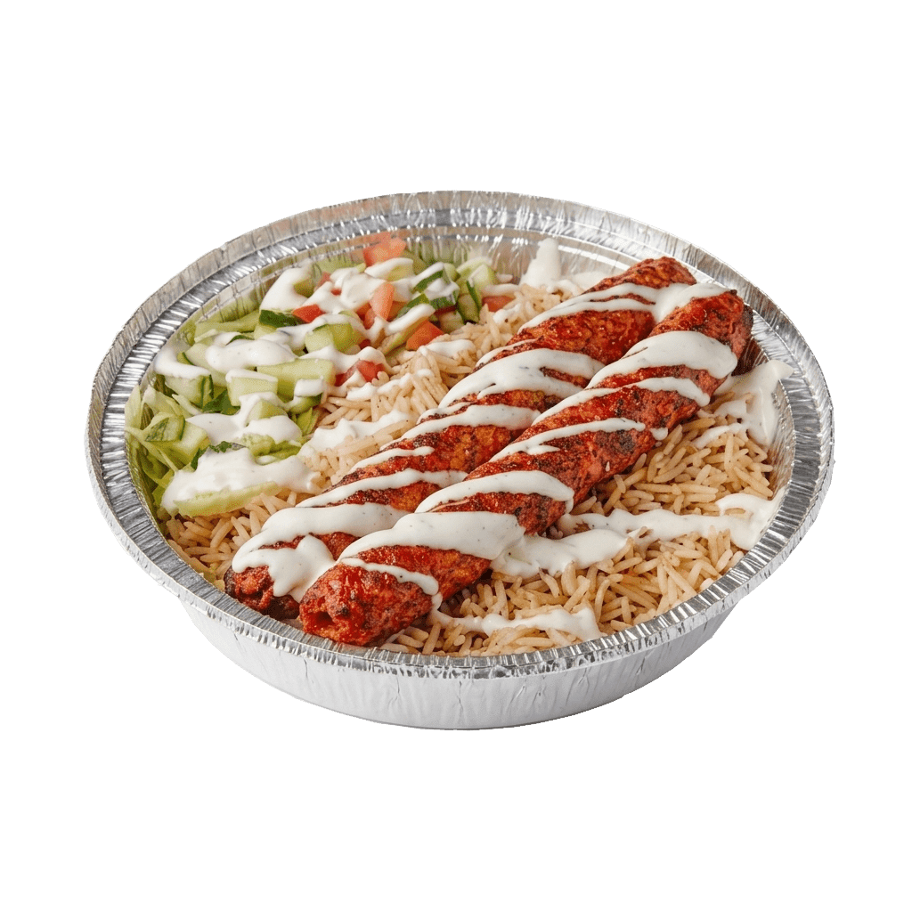 Kofta Kabab platter