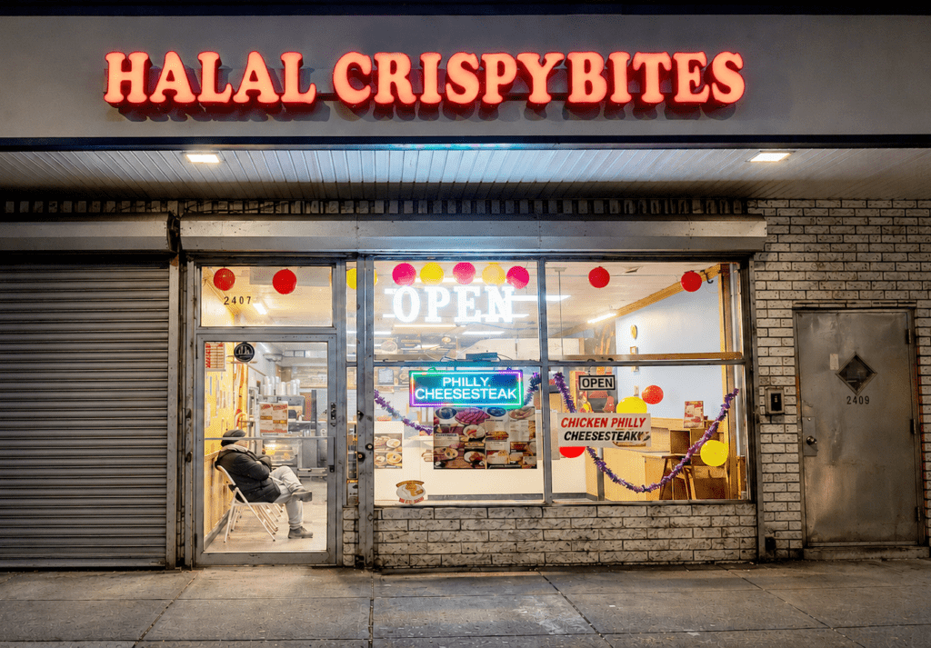 late night halal food Baltimore - Halal Crispy Bites
