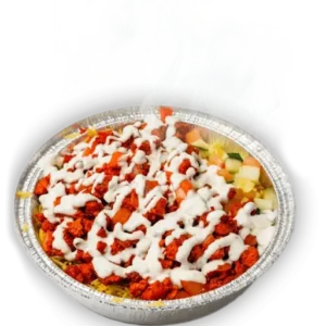 Chicken Over Rice Platter