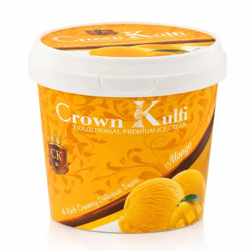 Mango Ice Cream with Bold Tropical Flavor