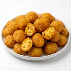 Crispy Sweet Corn Nuggets served fresh at Halal Crispy Bites in Baltimore